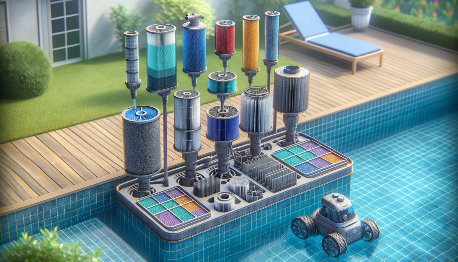 Filter- und Auffangsysteme bei Poolrobotern: Typen und Austauschintervalle