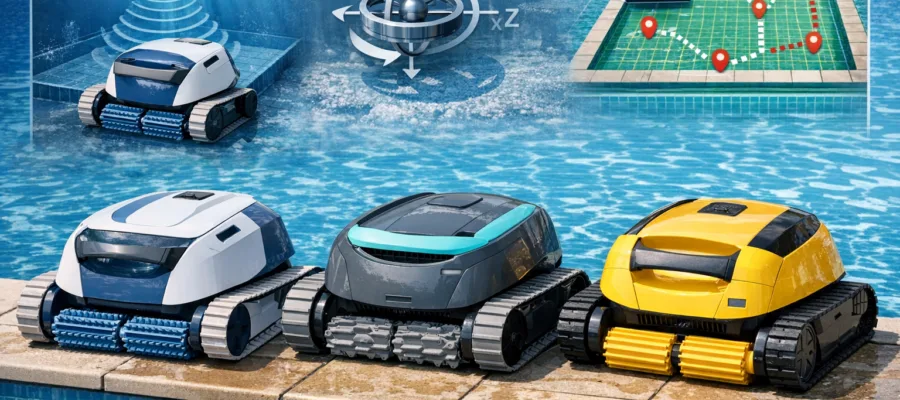 Poolroboter Navigationssysteme: Welches System reinigt gruendlich