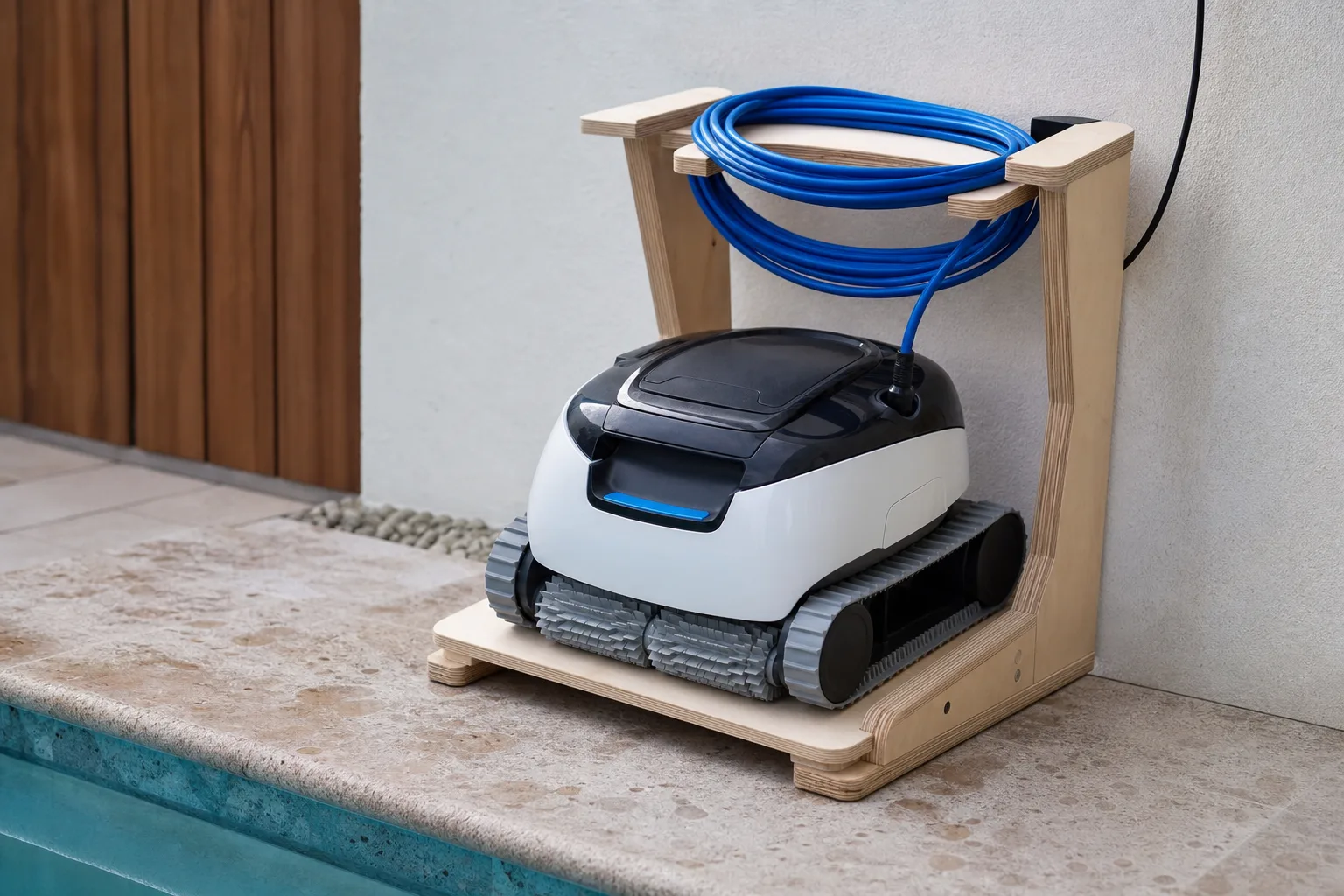 Dockingstationen und Ladehalterungen fuer Poolroboter selbst konstruieren