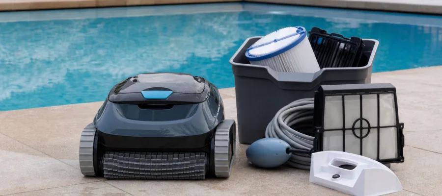 Saisonale Pflege von Poolrobotern: Vorbereitung fuer Sommerbetrieb und Winterlagerung