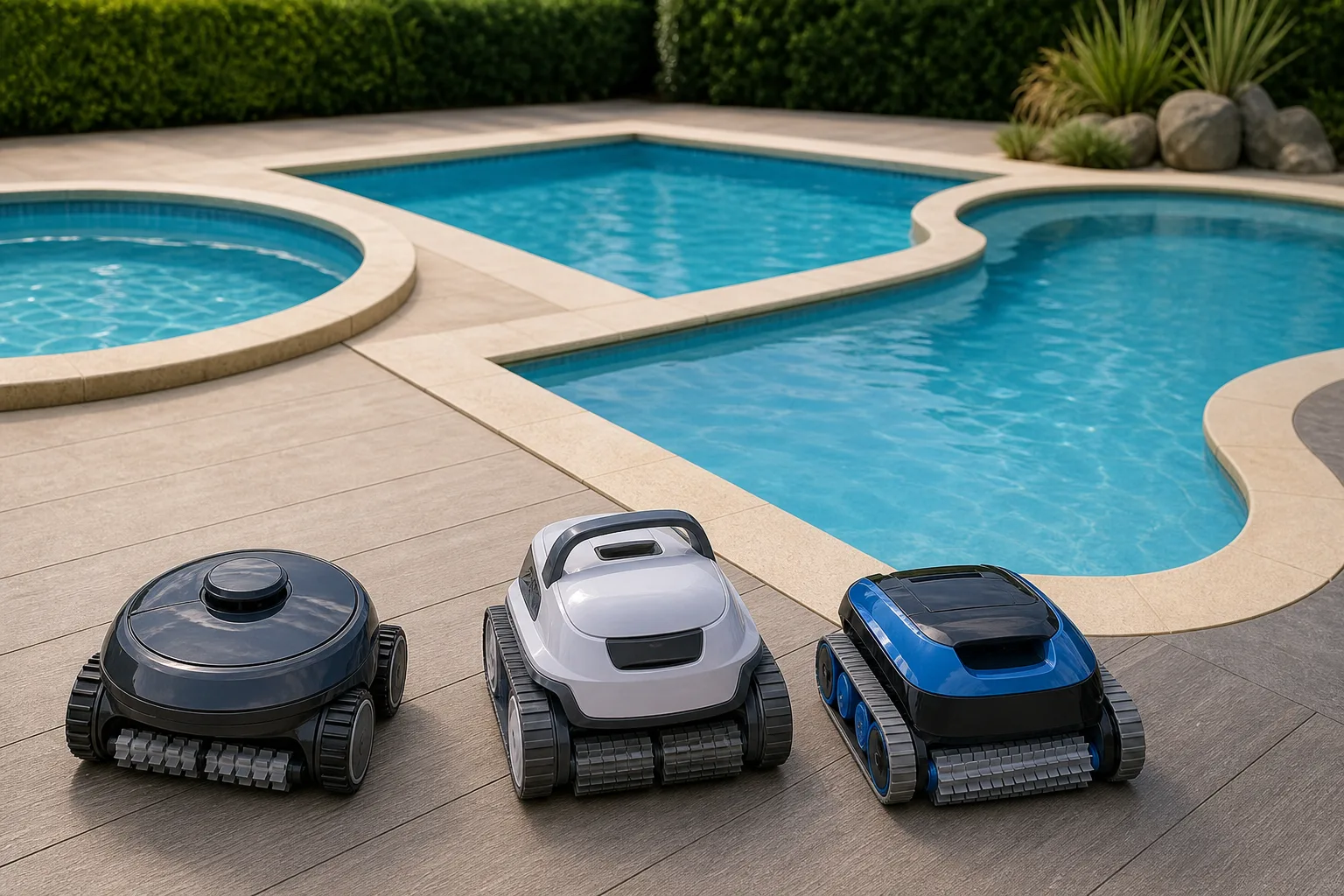 Welcher Poolroboter passt zu Ihrem Pool: Rund, Rechteckig und Freiform